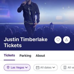 Justin Timberlake Tickets For Sale!!!