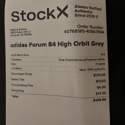 Adidas FORUM 84 HI