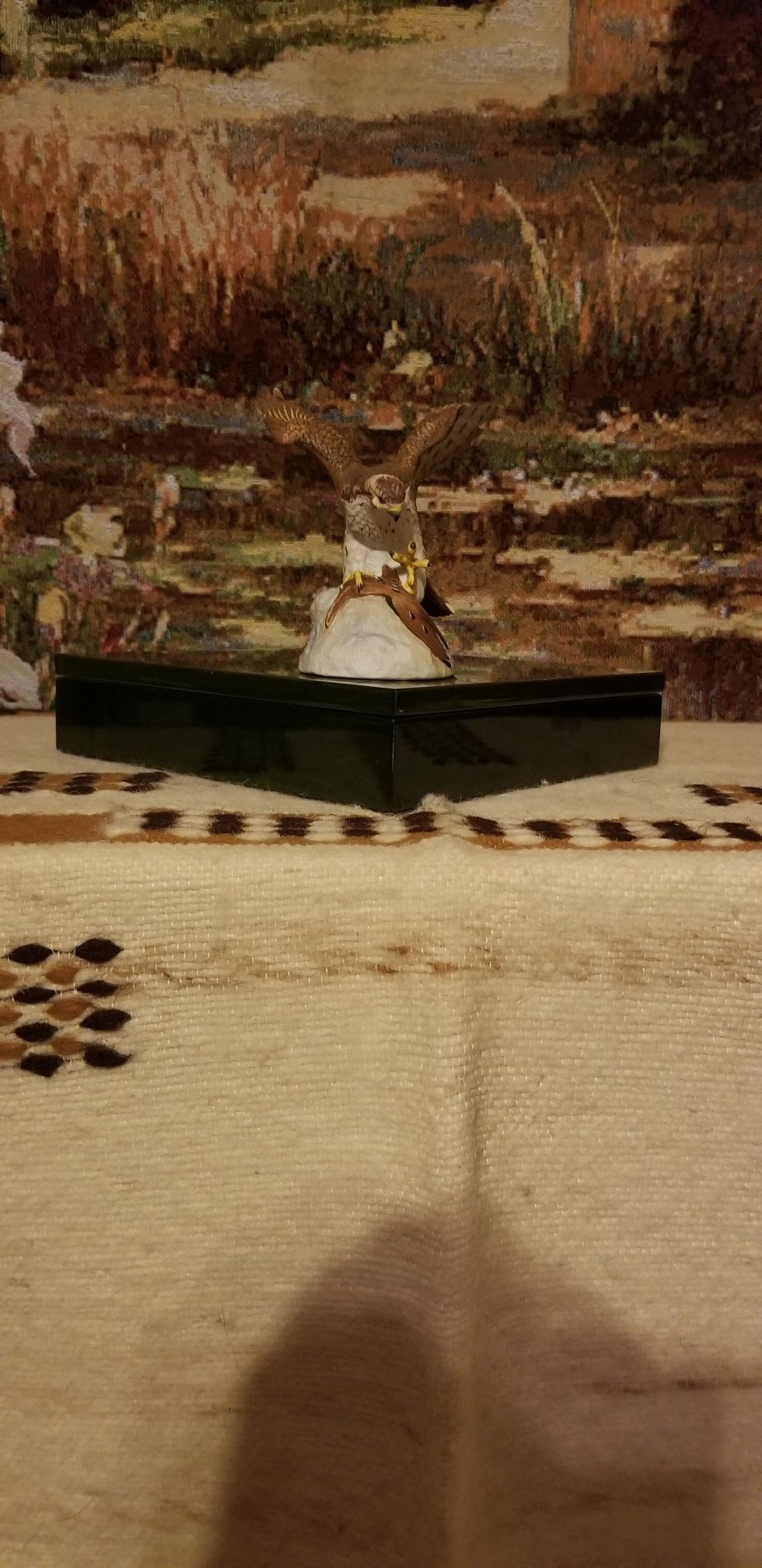 Falcon figurine