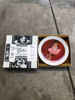 Shirley temple plate