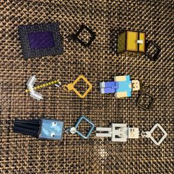 minecraft key chains