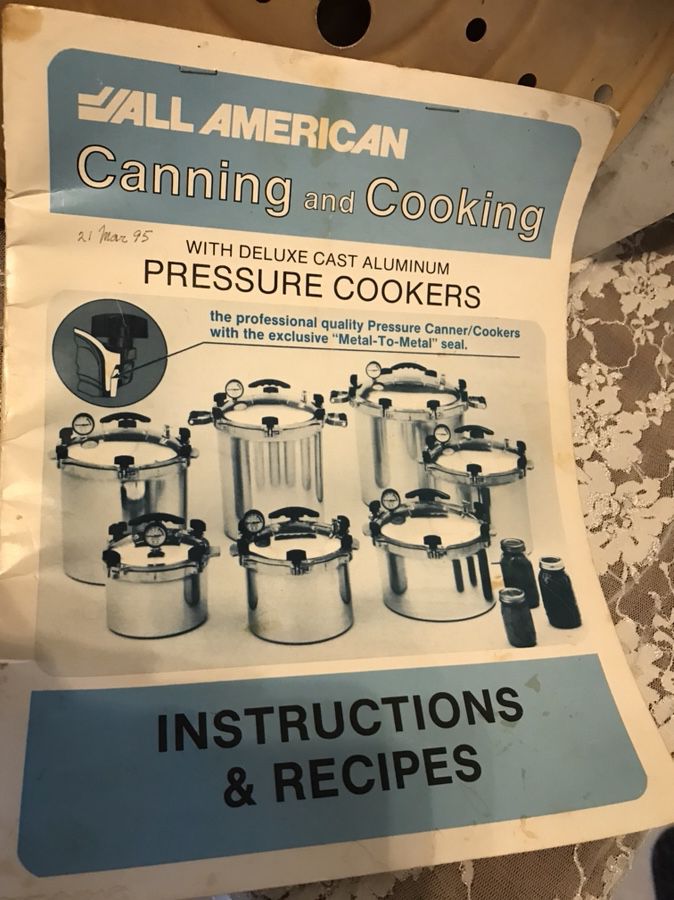 All-American Pressure Canner/Cooker - 25 quart