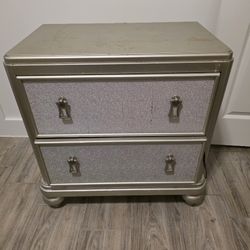 Silver Night stand 