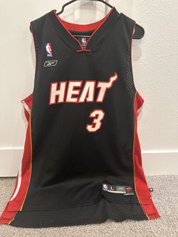 Miami Heat Dwayne Wade Jersey Size L