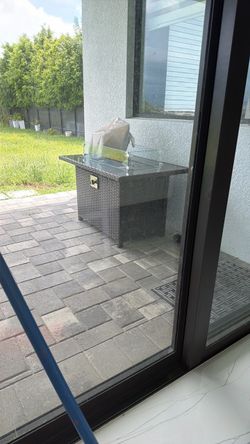 Fire pit table