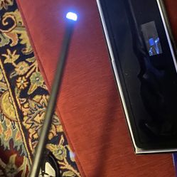 LIGHT UP HARRY POTTER WAND IN BOX NEW