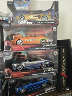 Jada F&F 1:24 Scale (Big) $15 Each