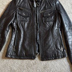 Michael Kors leather jacket S 