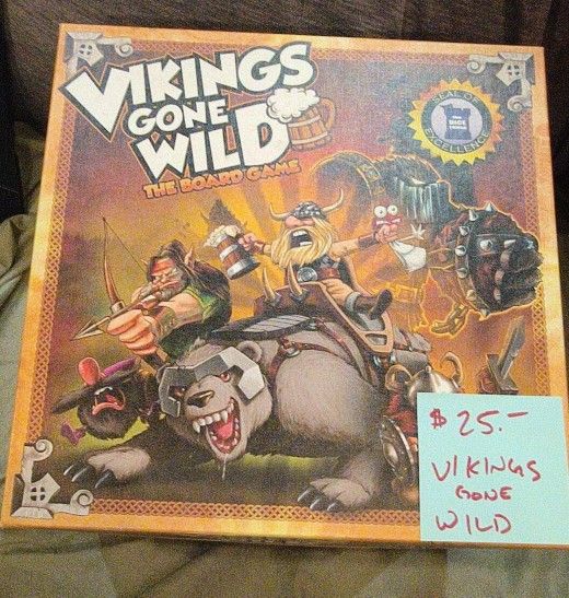 Vikings Gone Wild board game