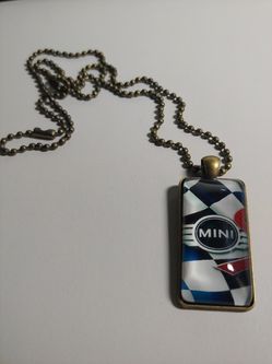 Necklace pendant brand new mini cooper bmw