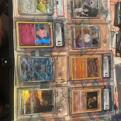 Pokemon Graded Cards Lot