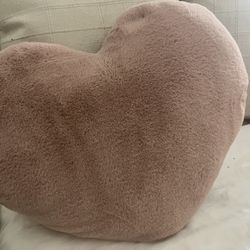 Cupcakes And Cashmere Pink Heart Decorative Pillow 