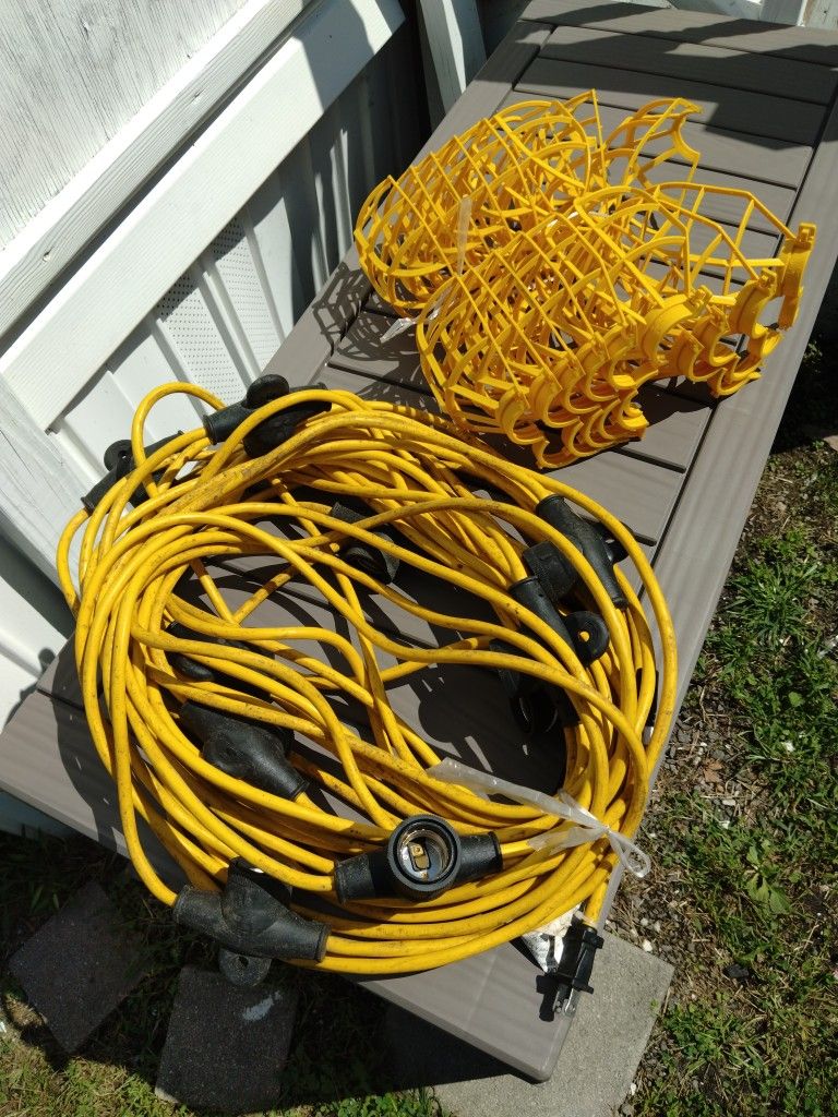 10 Sockets String Light (95ft Long)