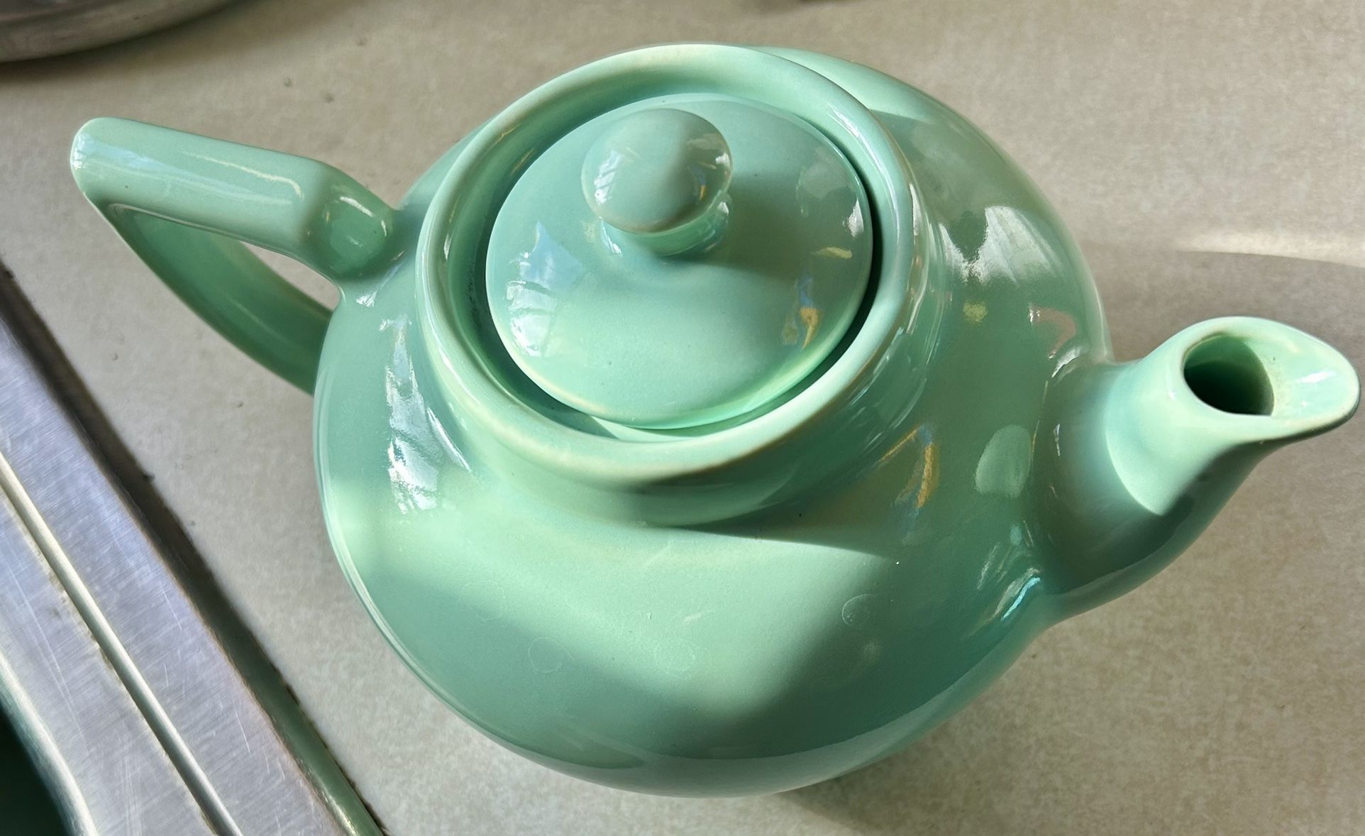 Vintage “USA” Pottery Teapot
