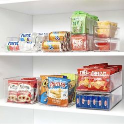 iDesign 10-Piece Fridge + Freezer Storage Bin Starter Set