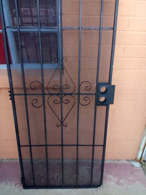 Wrought Iron Security Door for Sale in Tucson, AZ OfferUp
