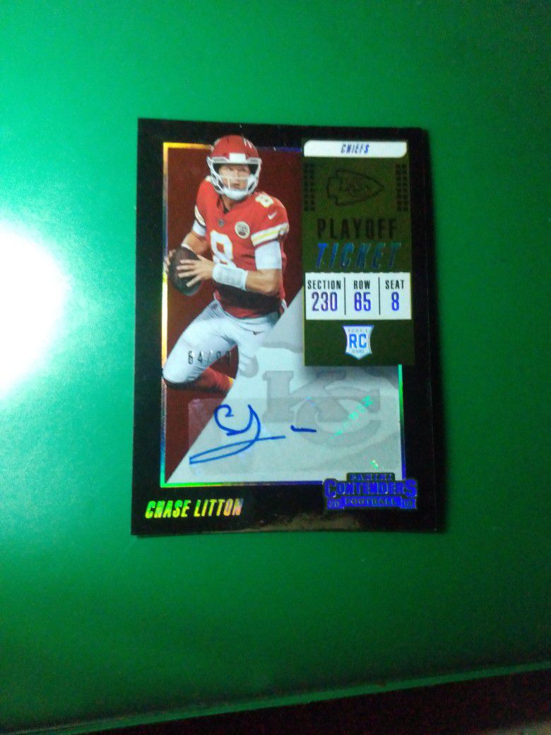 2018 Panini Contenders Playoff Ticket Chase Litton #208