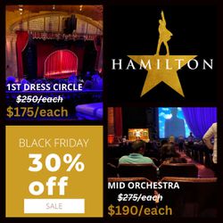 Hamilton seats - Black Friday Sale