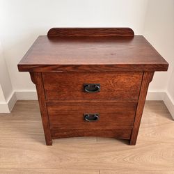 Wooden Nightstand