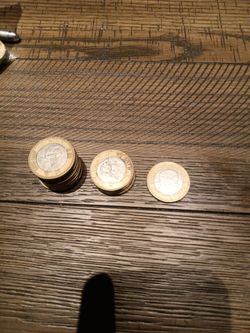 Lote de 14 monedas de 20pesos mexicanos