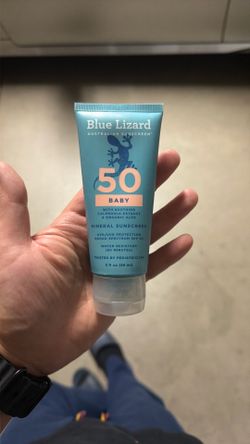 Brand New Blue Lizard baby sunscreen