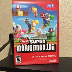 Super Mario Bros. Game For Wii 