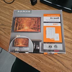 Sanus in-wall TV power kit
