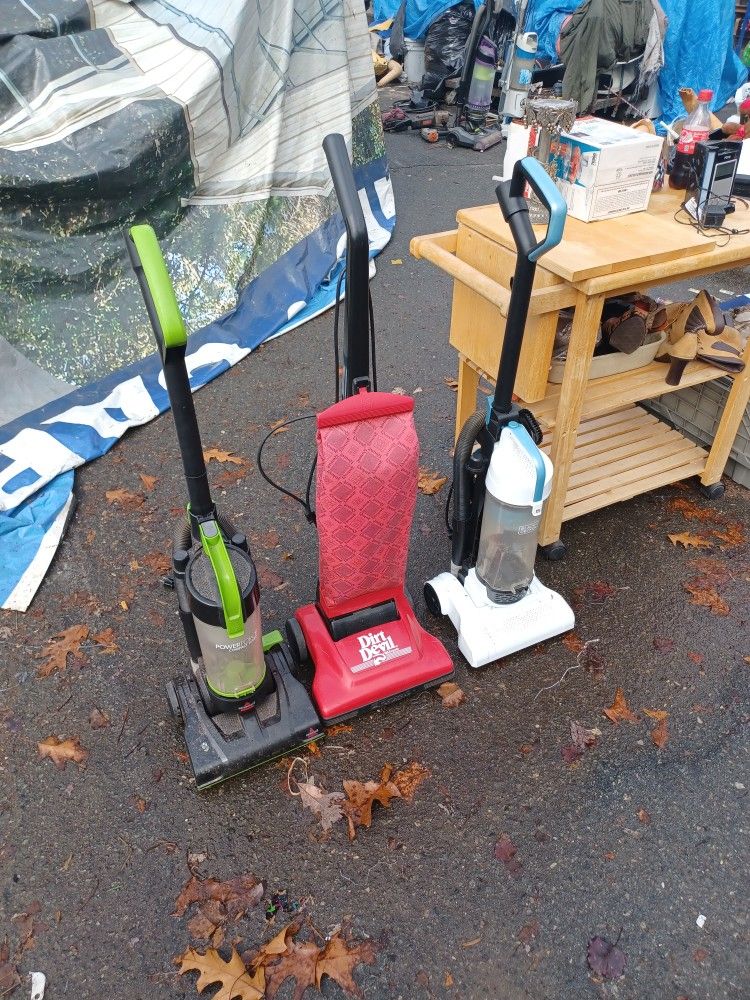 Vacuum Cleaners $25 Each