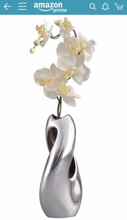 Nambe-Pebble Twisted Bud Vase