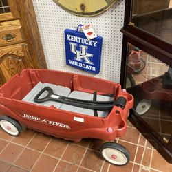 Radio Flyer Plastic 2 Seat Kid’s Wagon