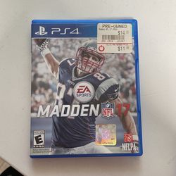 Madden 2K17 For PS4