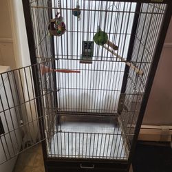Extra Larger Tall Bird Cage