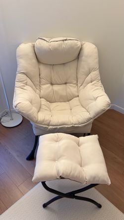 LITA lazy chair with ottoman (washable)