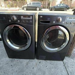 LG WASHER AND GAS DRYER SET FRONT LOAD SIDE BY SIDE OR STACKED ✅ $600✅ FREE DELIVERY AND INSTALLATION