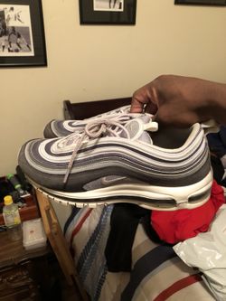 Silver 3M Air Max 97s