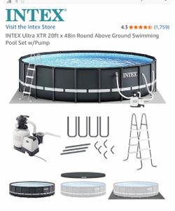 Intex Ultra XTR 20ft x 48in Above Ground Pool Set