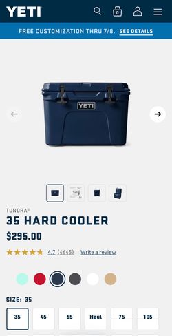 Yeti Tundra 35 Cooler