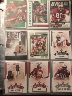 Football Cards Jerry Rice