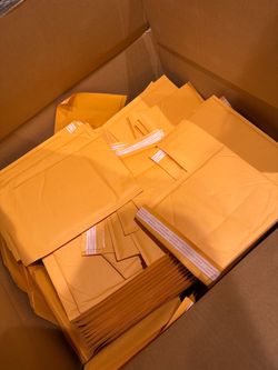 Yellow envelope mailers