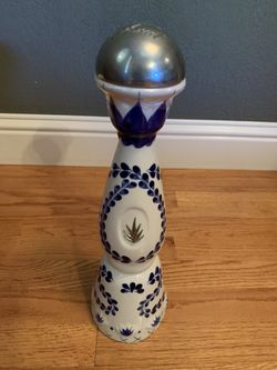 Ceramic Tequila Bottle (empty)