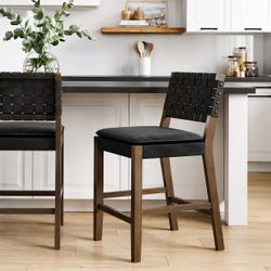 NEW -Cohen 24” Bar Stools (Set of 4)