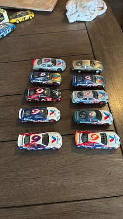 Vintage NASCAR diecast lot Mark Martin number six collection of 10