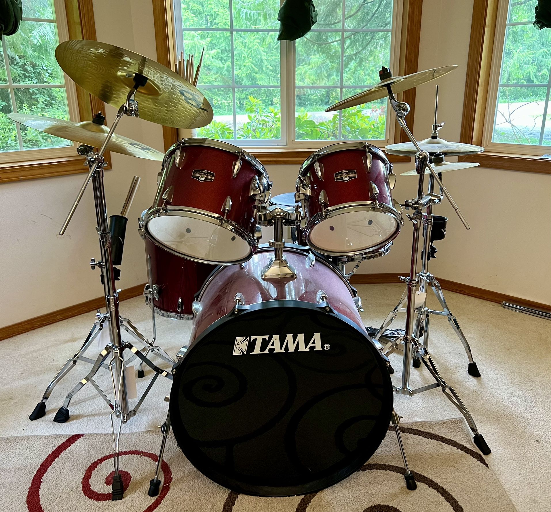 Tama drum set