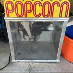 Old School Popcorn Machine. 