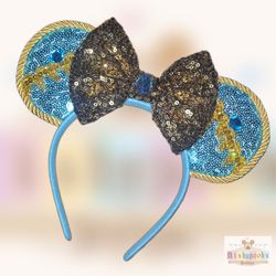 Disney Jasmine Princess Sequin Ears Headband