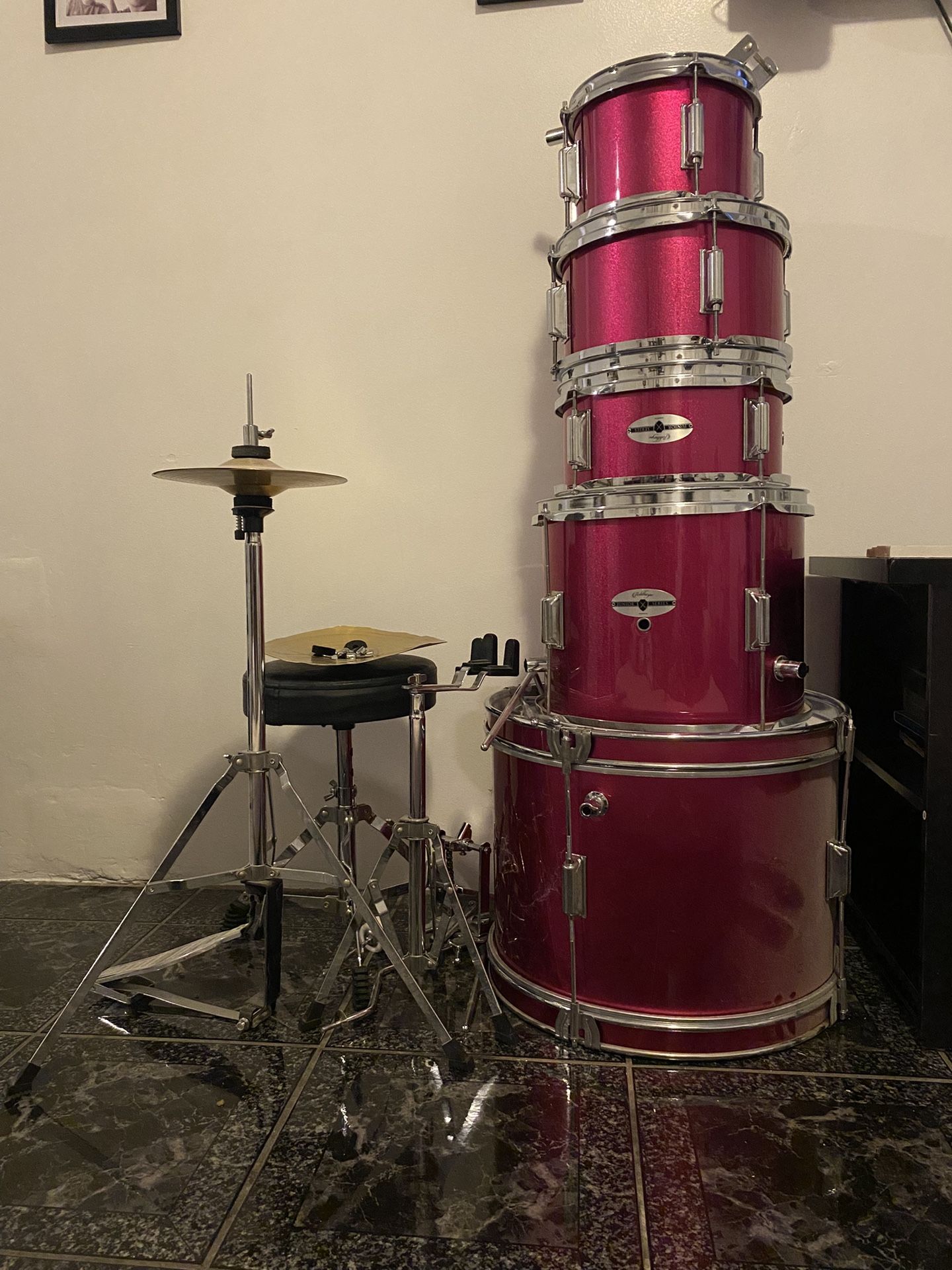 Drum Set & Electric Scooter