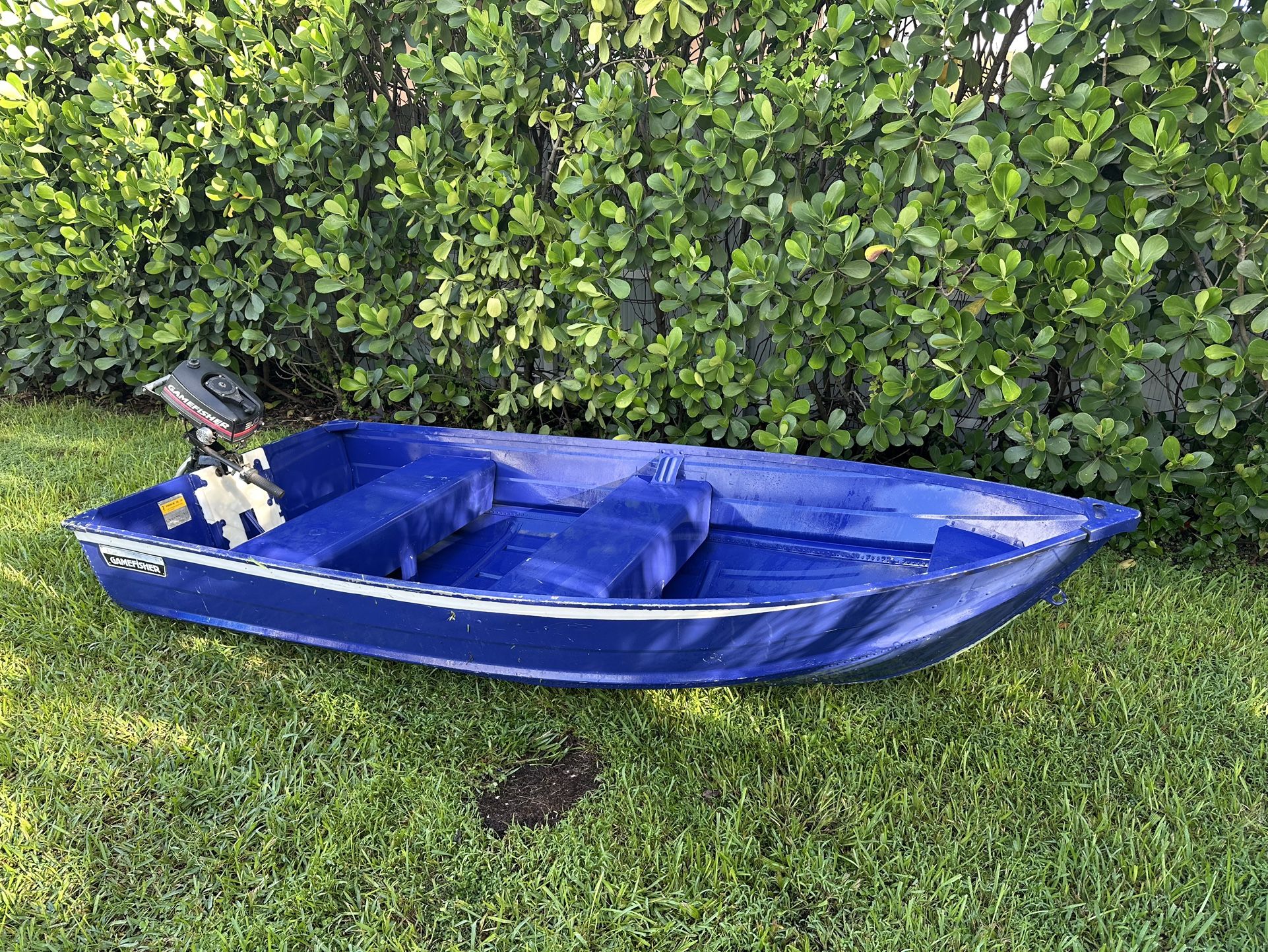 Gamefisher 10 Ft Boat 3HP Outboard