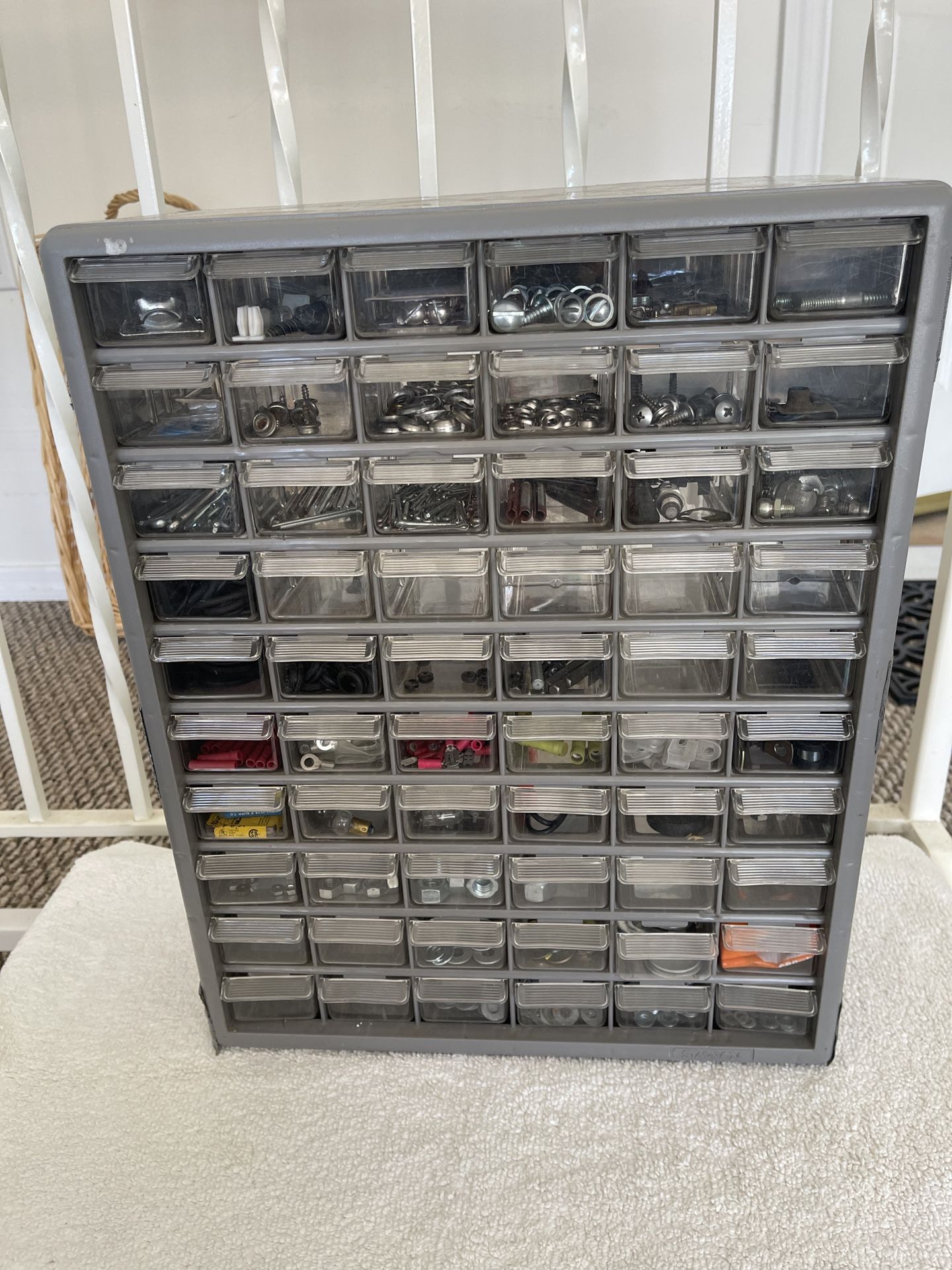 Container For Nut, Bolts, Screws, Etc