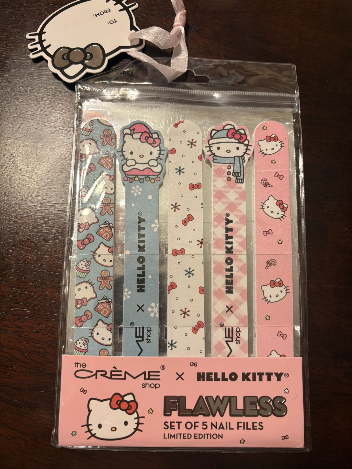 Hello Kitty x The Crème Shop Pink Nail File Set