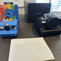 Polaroid I-2 and Go cameras